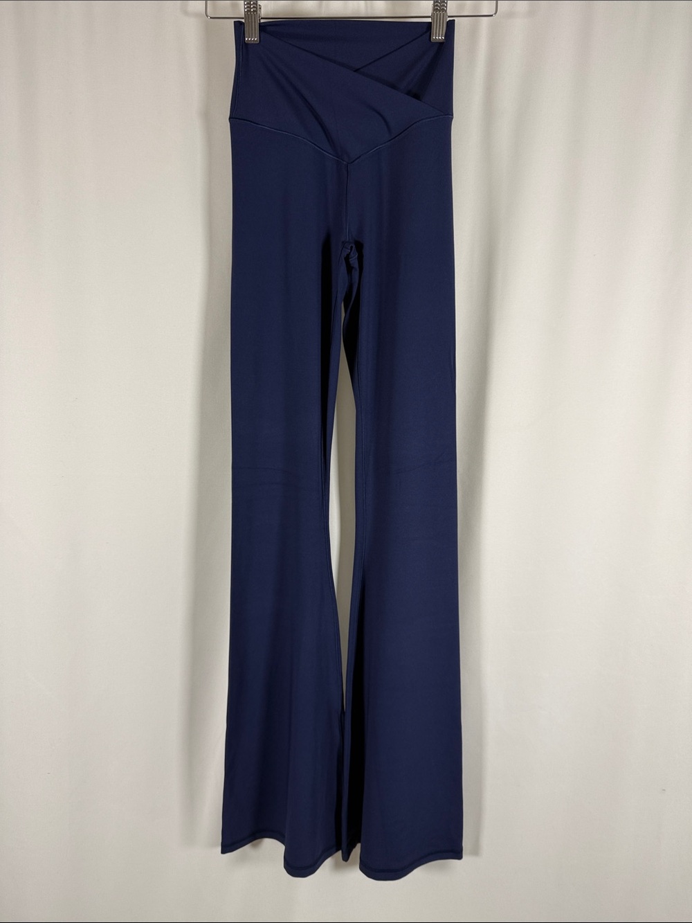 aerie Navy High-Waist Flare Yoga Pants